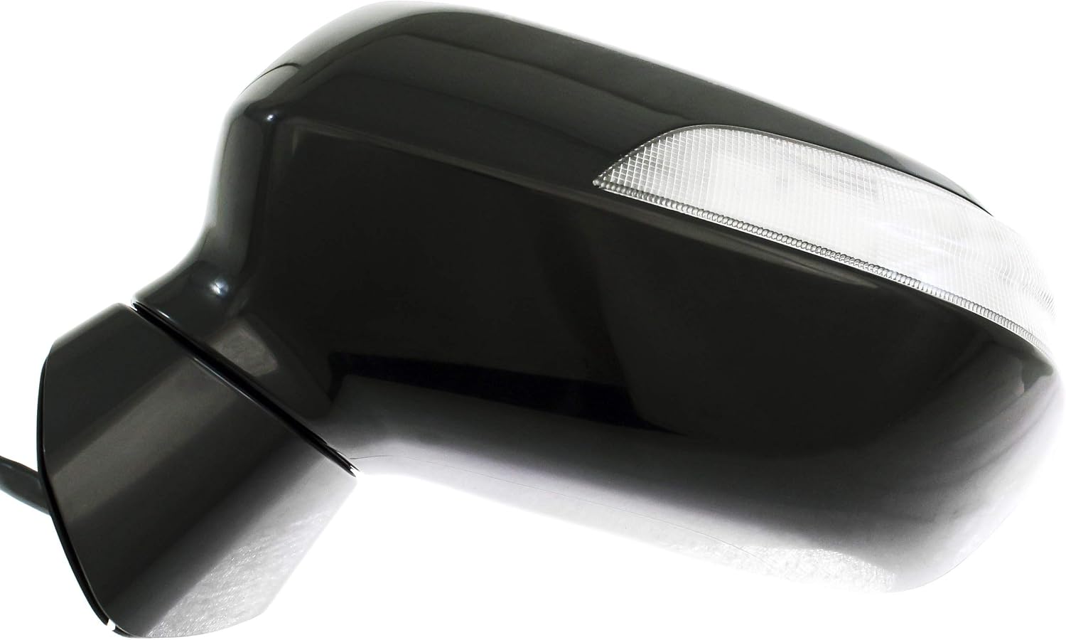 Kool Vue Mirror Compatible With Acura RDX 2009-2012, Paintable, Power, Heated, Manual Folding, Driver Side