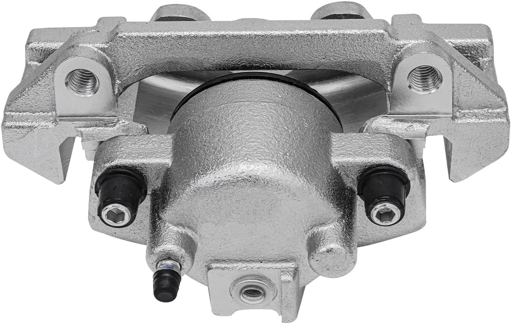 Detroit Axle - Front Disc Rotors Passenger Side Brake Caliper Replacement for 2001-2007 Dodge Grand Caravan Chrysler Town & Country - 3pc Set