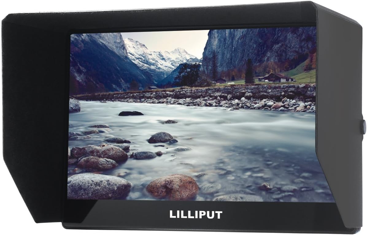 Lilliput A12 Monitor DSLR Camera 12.5' 4K HDMI 3G-SDI 3840X2160 Monitor for Sony FS5 FS7 F5 F55 RED Scarlet-W Weapon Raven Epic-W ARRI Alexa Mini Canon C200 C300 II DJI Ronin