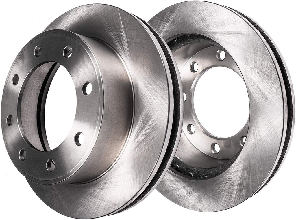 Detroit Axle - Rear Brake Rotors for 2003-2008 Dodge Ram 2500 3500 Brake Rotors 2004 2005 2006 2007 Replacement Brakes and Rotors