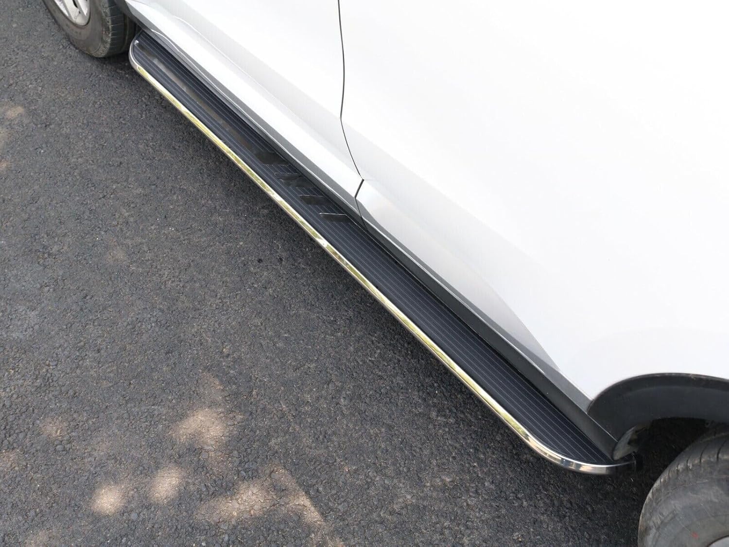 2pcs Aluminium Running Board Pedal Side Step for Toyota RAV4 2013 2014 2015 NerfBar Automotive Exterior Accessories (with Brackets)