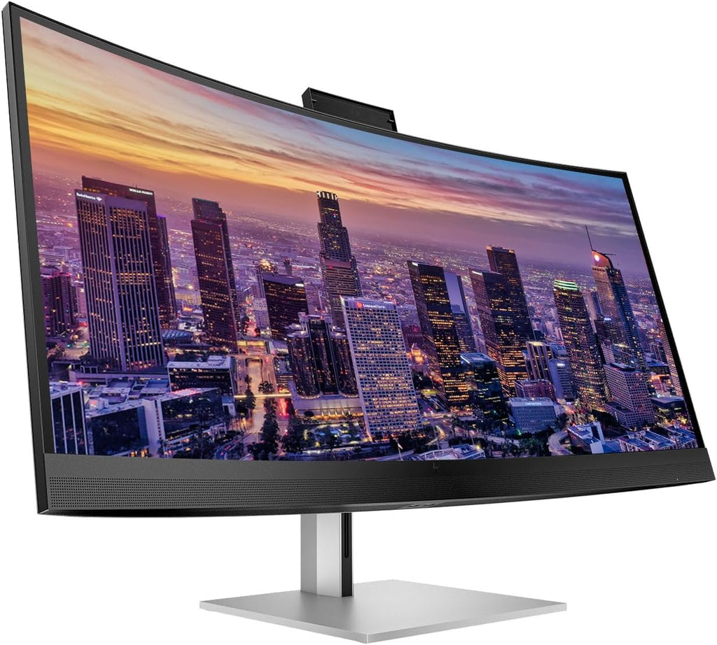 HP Series 7 Pro 40-inch 740pm 5K2K WUHD 2160P Conferencing Monitor, with Webcam, Mic, Speaker, Daisy Chain, Full Dock, HDMI, DisplayPort, USB Hub, USB-C with 100W PD