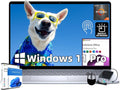 Dell Inspiron-16 Business Laptop with Touchscreen - Win 11 Pro, Lifetime Microsoft Office | 16' FHD Display | AMD Ryzen 7-8840U | Backlit Keyboard, Fingerprint Reader | (32GB DDR5 RAM, 1TB SSD)