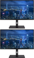 Asus ProArt PA328CGV 32-inch 1440P 2K QHD 165 Hz 5 ms IPS Professional Monitor, 2-Pack Bundle with USB-C 90W PD, DisplayPort, HDMI, USB Hub and Integrated Speakers