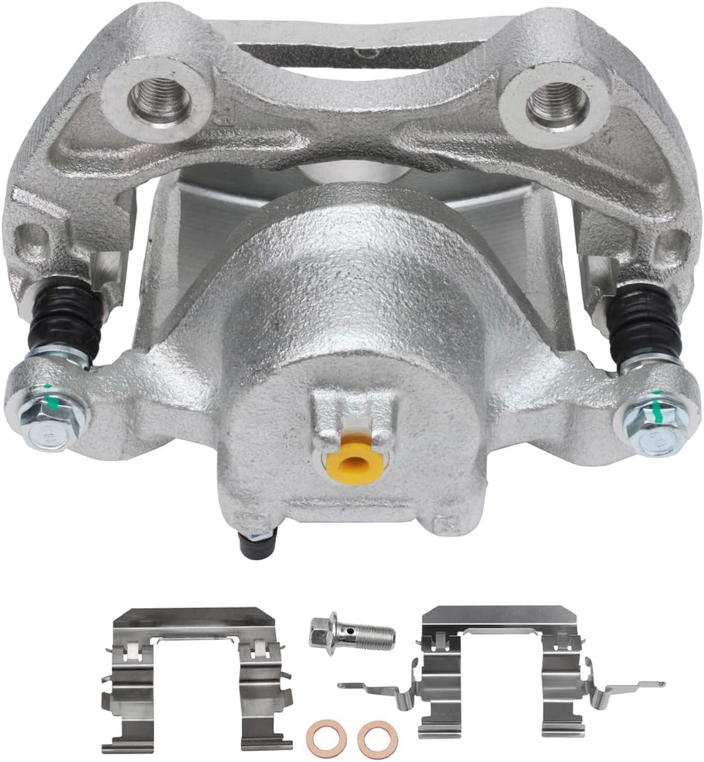 Detroit Axle - Front Disc Brake Calipers + Ceramic Brake Pads Replacement for Infiniti I35 Nissan Maxima Altima - 4pc Set