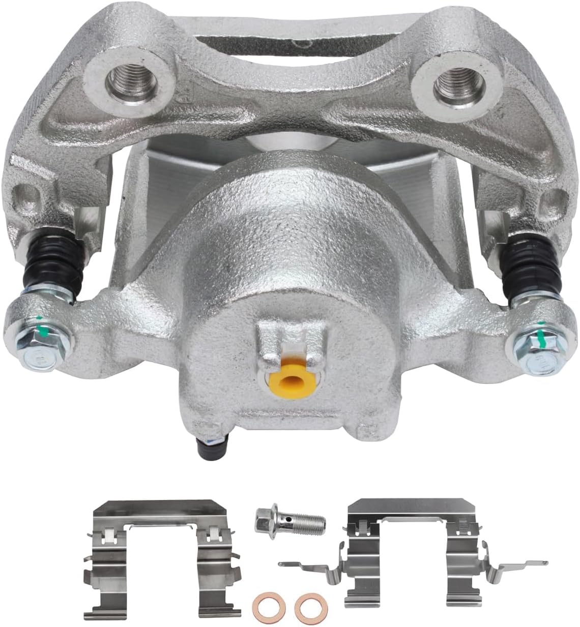 Detroit Axle - Front Disc Brake Calipers + Ceramic Brake Pads Replacement for Infiniti I35 Nissan Maxima Altima - 4pc Set