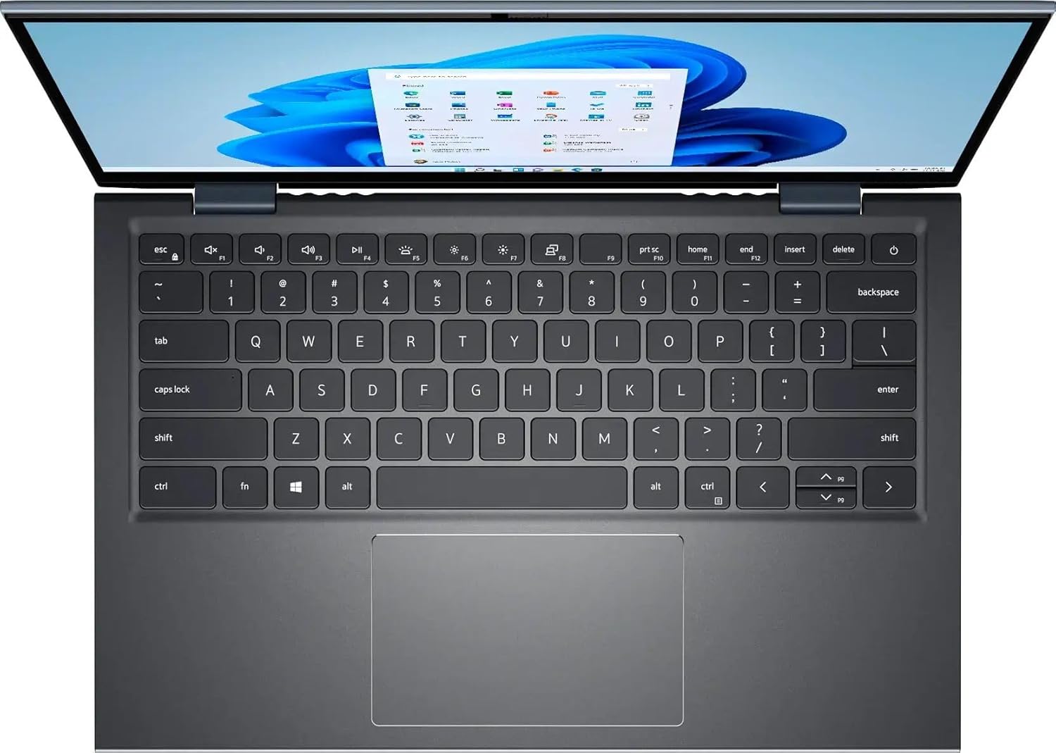 Dell - Inspiron 7000 2-in-1 14' FHD IPS Touch-Screen Laptop - AMD Ryzen 5 5500U - 8GB Memory - 256GB Solid State Drive – Blue – i7415-A906BLU-PUS
