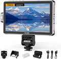 VILTROX 7'' Camera Field Monitor 2800 Nits Touchscreen Camera Monitor, Full HD 1920x1080 Video Monitoring, 3D Lut, RGB Parade with Sunshade Hood and Battery for Sony Canon Nikon (DC-A1)