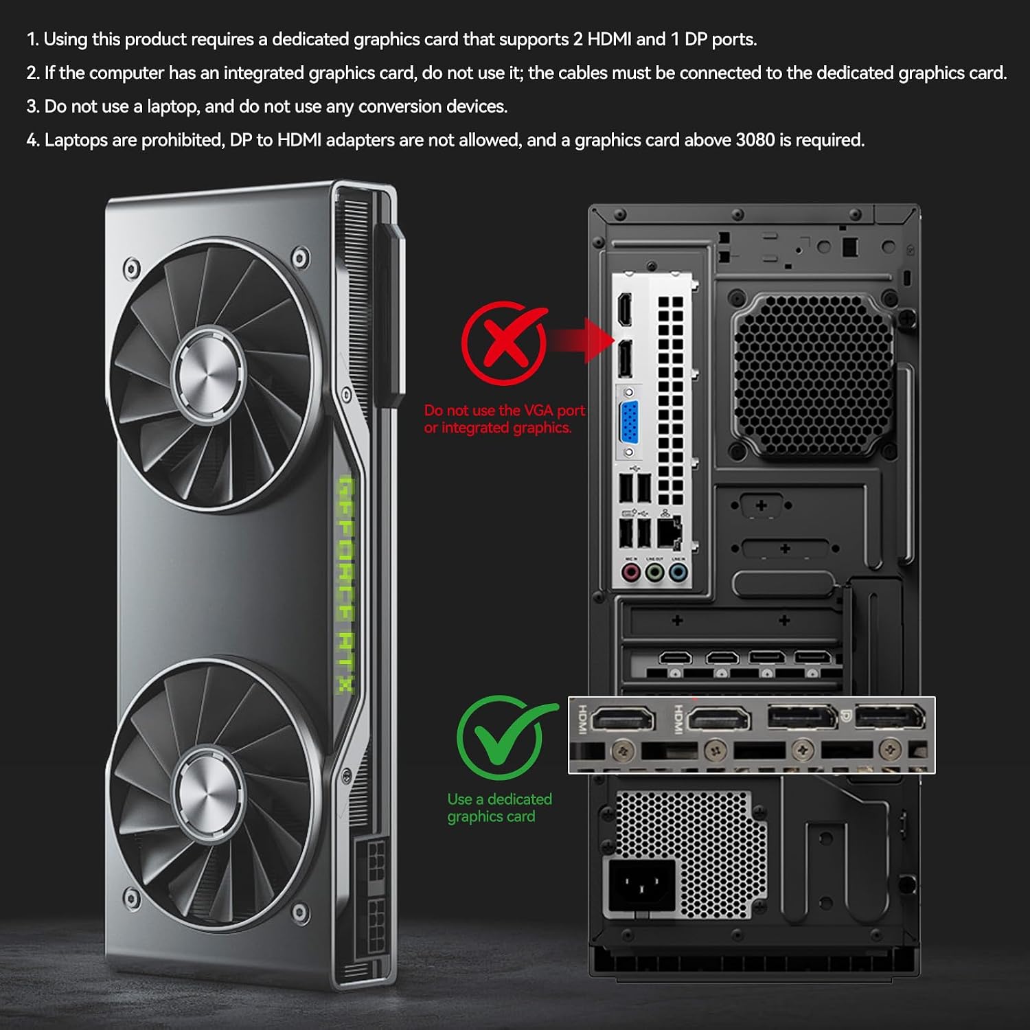 KVM Switch 3 Monitors 4 Computers with Audio, HDMI + DisplayPort 8K@30Hz/4k@144Hz DP KVM Switcher, USB 3.0 KVM Switches for 4 PC Share 3 Display, Suitable for Office/Work from Home, Programmer Setup
