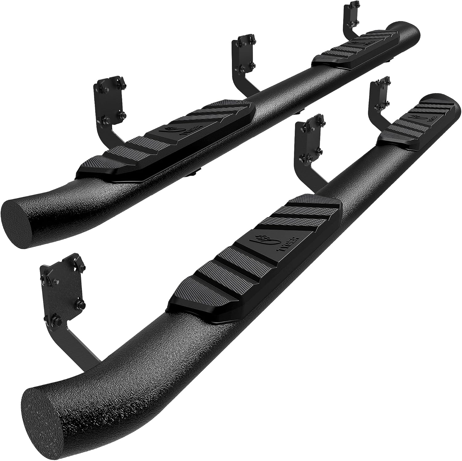 Tyger Auto 3.5' Rider Running Boards Compatible with 1999-2016 Ford F-250 F-350 Super Duty | Supercrew Cab | TG-SS2F35418 | Side Step Rail Nerf Bars