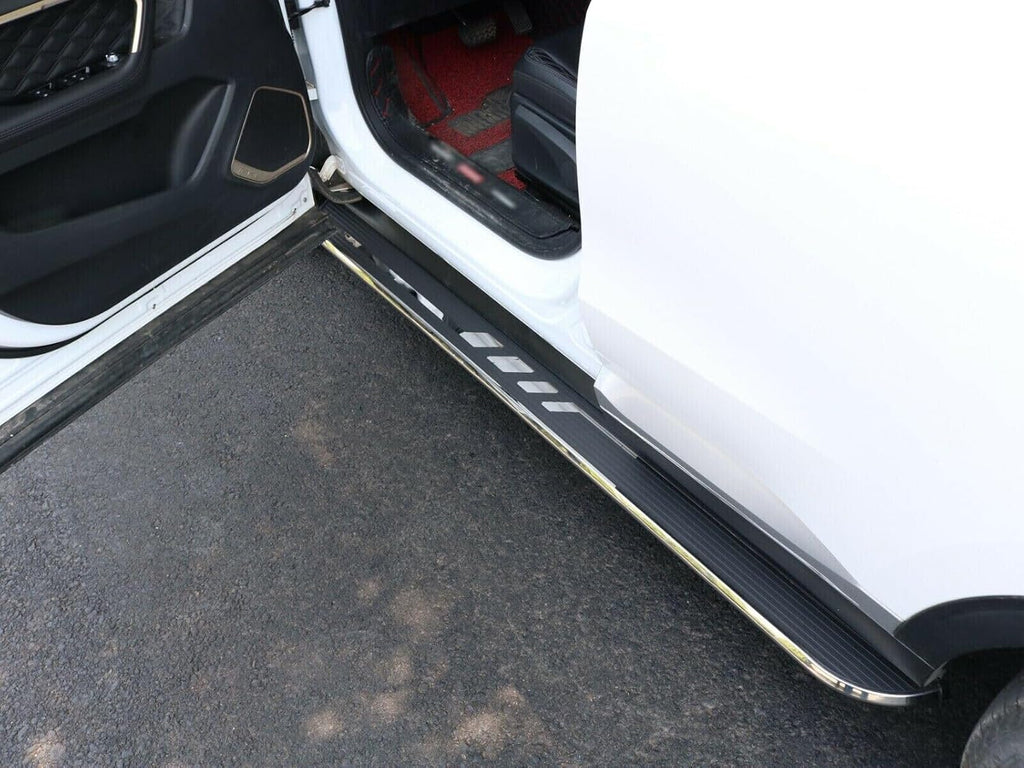 2pcs Aluminium Running Board Pedal Side Step for Porsche MACAN 2014-2023 NerfBar Automotive Exterior Accessories (with Brackets)