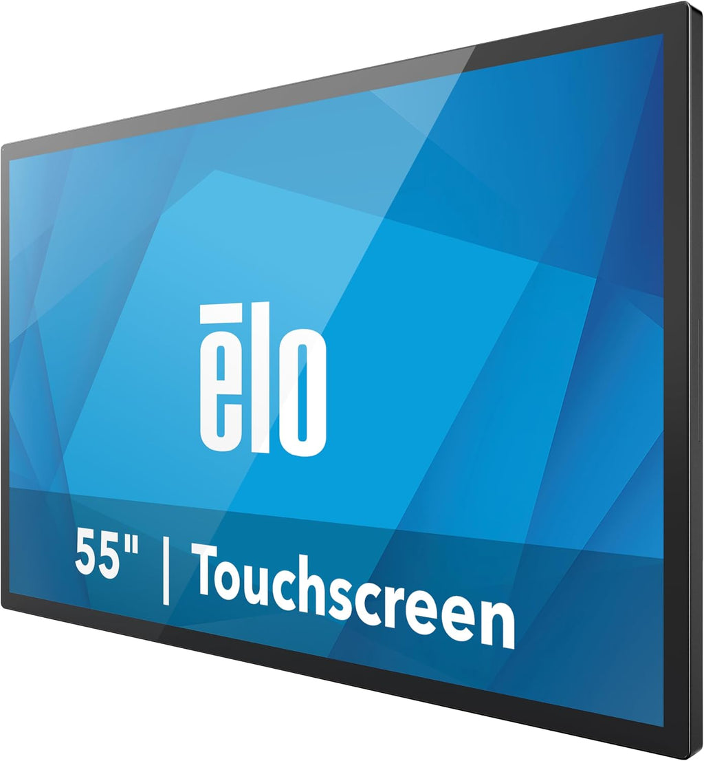Elo 5554L - 55' 4K Touchscreen Signage - TouchPro PCAP Anti-Friction, 40 Touch, 3840 x 2160, Black