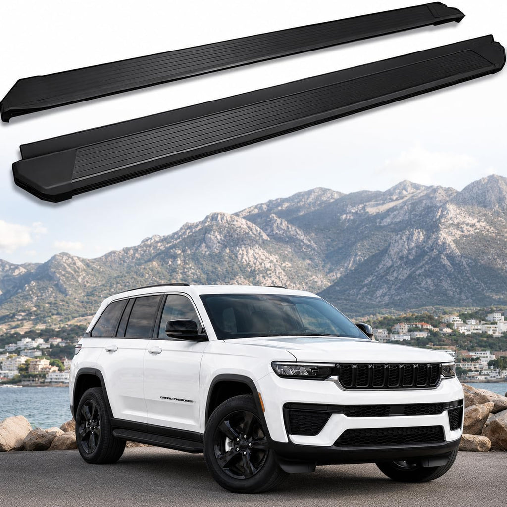 HEKA 4.13' Running Boards Fit for 2021-2026 Grand Cherokee L 3-Row Aluminum Alloy Anti-Corrosion Side Steps Nerf Bars 2 pcs
