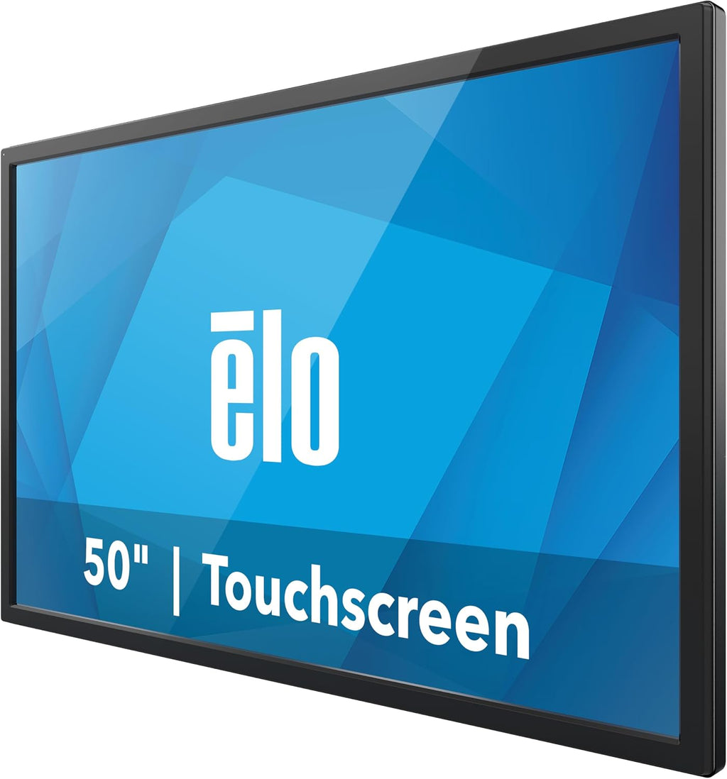 Elo 5054L - 50' 4K Touchscreen Signage - Infrared (IR) Anti-Friction, 20 Touch, 3840 x 2160, Black
