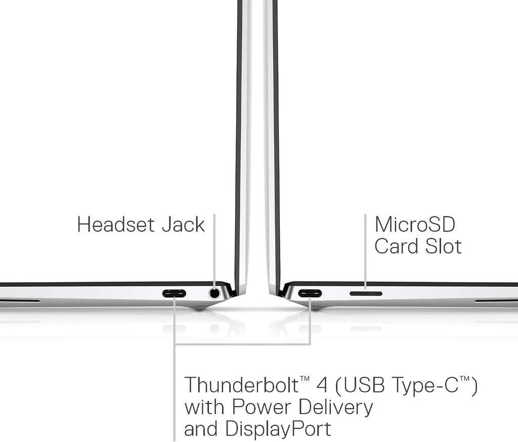 Dell XPS 13 9310 Touchscreen 13.4 inch FHD Thin and Light Laptop - Intel Core i7-1185G7, 16GB LPDDR4x RAM, 512GB SSD, Intel Iris Xe Graphics, 2Yr OnSite, 6 months Dell Migrate, Windows 10 Pro - Silver