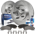 Detroit Axle - Front Brake Kit for Ford Explorer Ranger Mazda B2300 B3000 B4000 Disc Brakes Rotors Ceramic Brake Pads w/Hardware Replacement: 11.28' inch Rotor