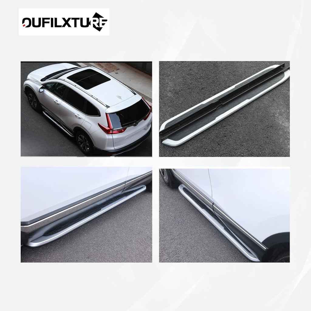 Running Boards Fit for Honda CR-V CRV 2017 2018 2019 2020 2021 2022 Side Steps Nerf Bars Protector Aluminum Accessories