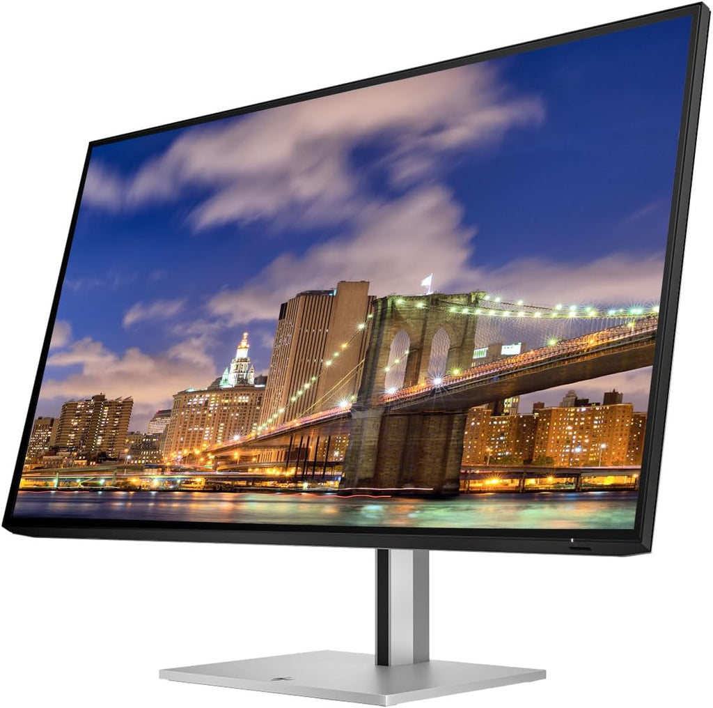 HP Series 7 Pro 27-inch 727pm 4K UHD 2160P Conferencing Monitor, 2-Pack Bundle with 727pk, Webcam, Mic, Speaker, Daisy Chain, HDMI, DisplayPort, USB Hub, USB-C with 100W PD