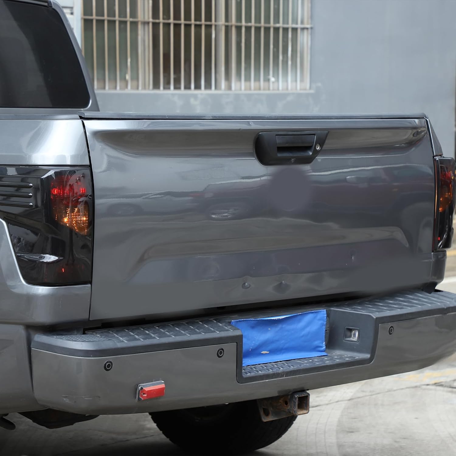Smoked Tail Light Covers Compatible with Nissan Titan 2016-2023 Car Taillight Protection Cover Rear Light Guards Exterior Accessories