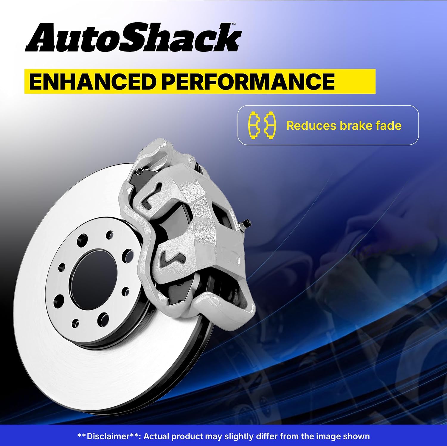 AutoShack Front Brake Rotors, Ceramic Pads & Calipers for Honda & Acura, Civic 2006-2011 RSX 2002-2006, FWD L4 2.0L - Coated - ArmorStop - 11.8' (299.8 mm), 5-Lug