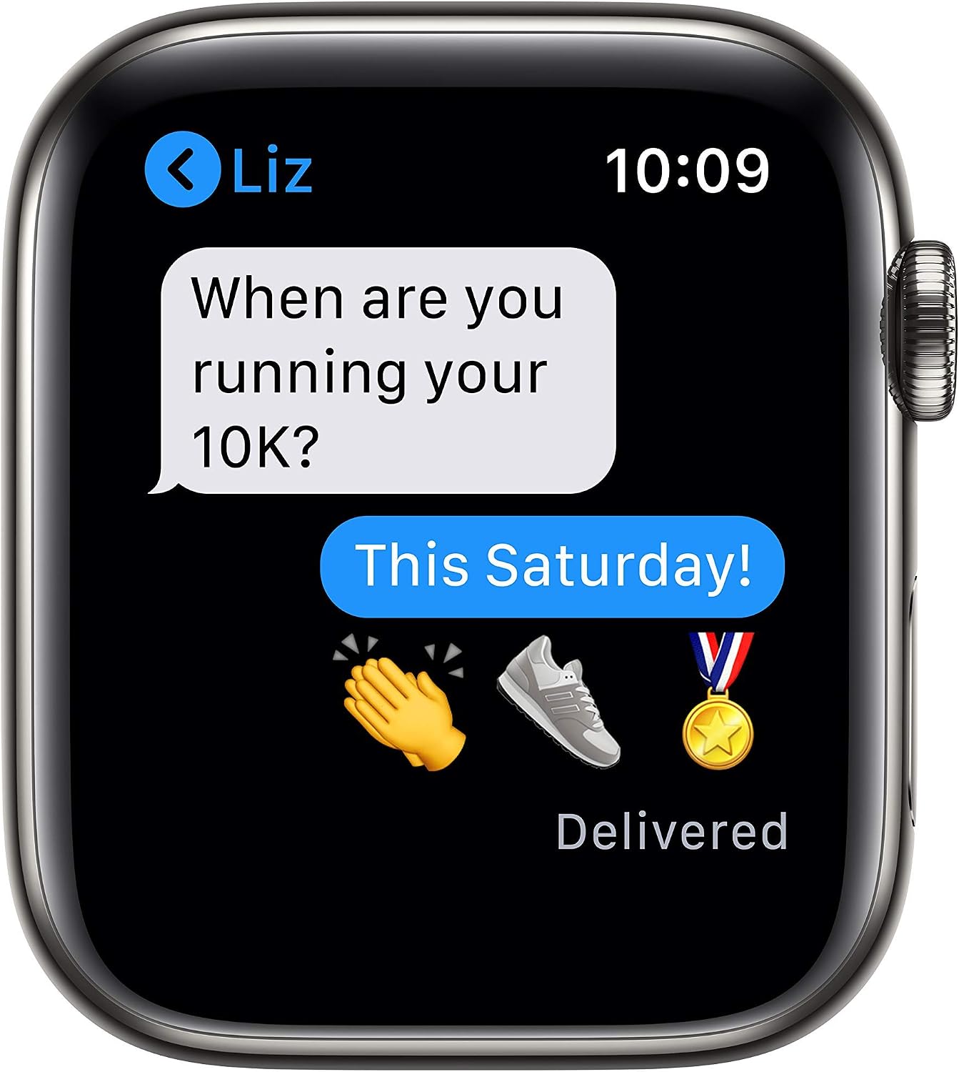 Apple Watch Series 6 LTE 44mm Graphite Stainless Steel Graphite - M07R3LL/A
