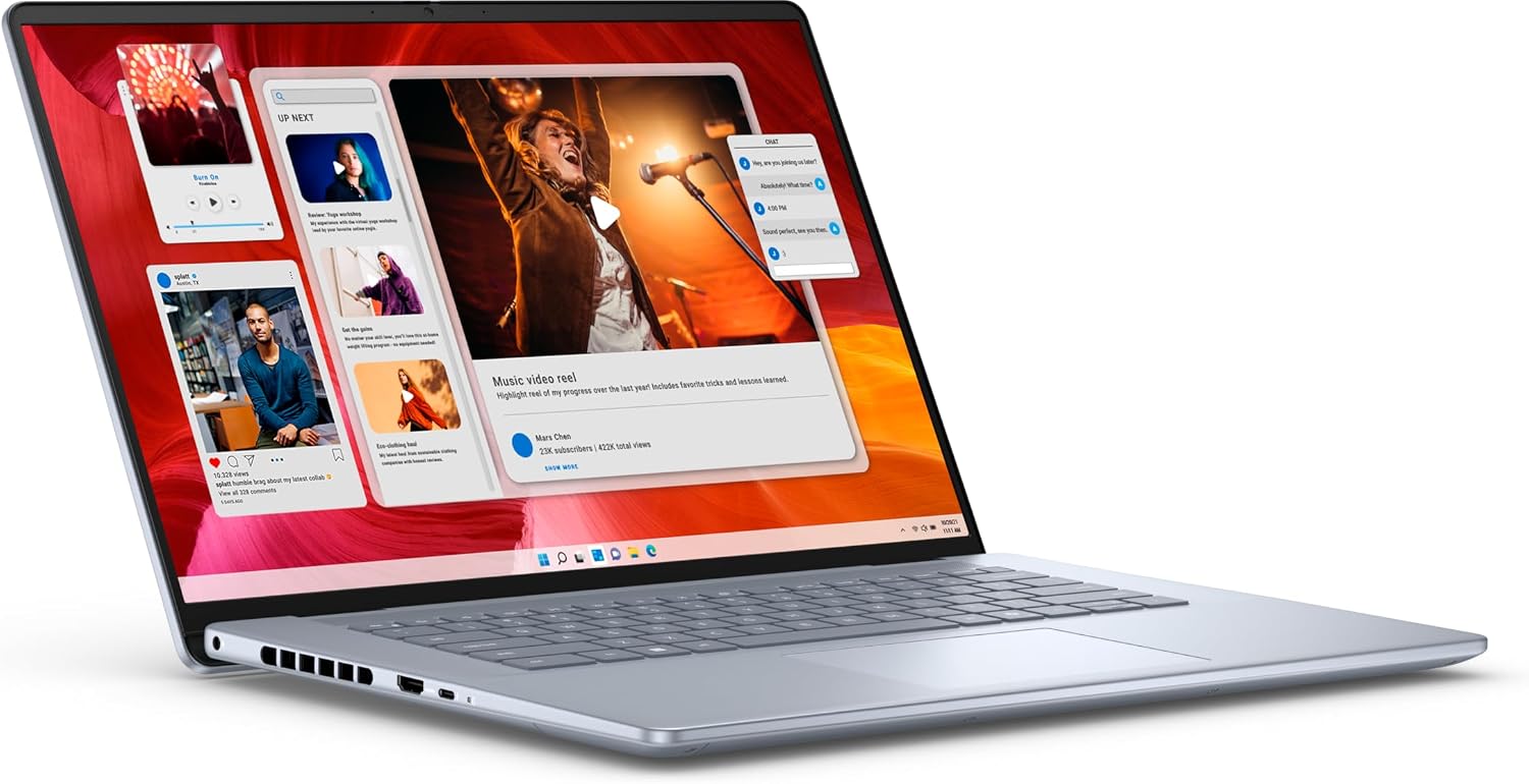 Dell Inspiron 16 Plus 7640 Laptop - Intel 16-Core Ultra 7 155H • GeForce RTX 4060 • 16' 2.5K 120Hz Anti-Glare Display • Backlit Keyboard • AI Copilot • Win 11 Pro • w/Accessories (64GB RAM | 2TB SSD)
