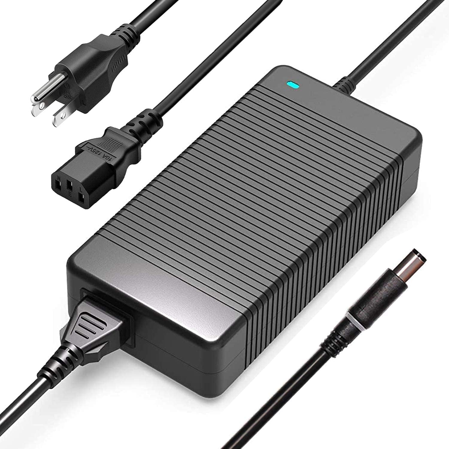 330W Charger for Dell Alienware x17 R1 R2, m17 R3 R4, Area-51m R1 R2 P45E P48E P38E Gaming Laptop 19.5V 16.9A DA330PM190 LA330PM190 DA330PM111 LA330PM160 Power Supply Adapater Cord