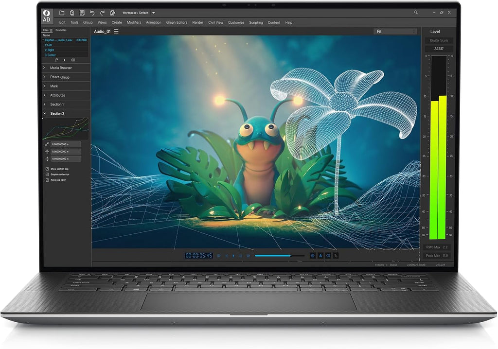 Dell Precision 5570 Workstation Mobile Laptop PC, 15-in UHD Touschscreen, Intel Core i7-12th Gen, 32GB Ram DDR5 +1TB NVMe, RTX A2000 8GB, Webcamera, Win 11 Pro (Renewed).