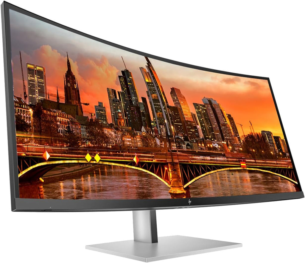 HP Series 7 Pro Curved 38-inch 738pu 2K+ WQHD+ (3840 x 1600) 60Hz 5ms LCD IPS Monitor, 2-Pack Bundle, Daisy Chain, HDMI, DisplayPort, USB Hub, Thunderbolt 4 USB-C w/100W PD