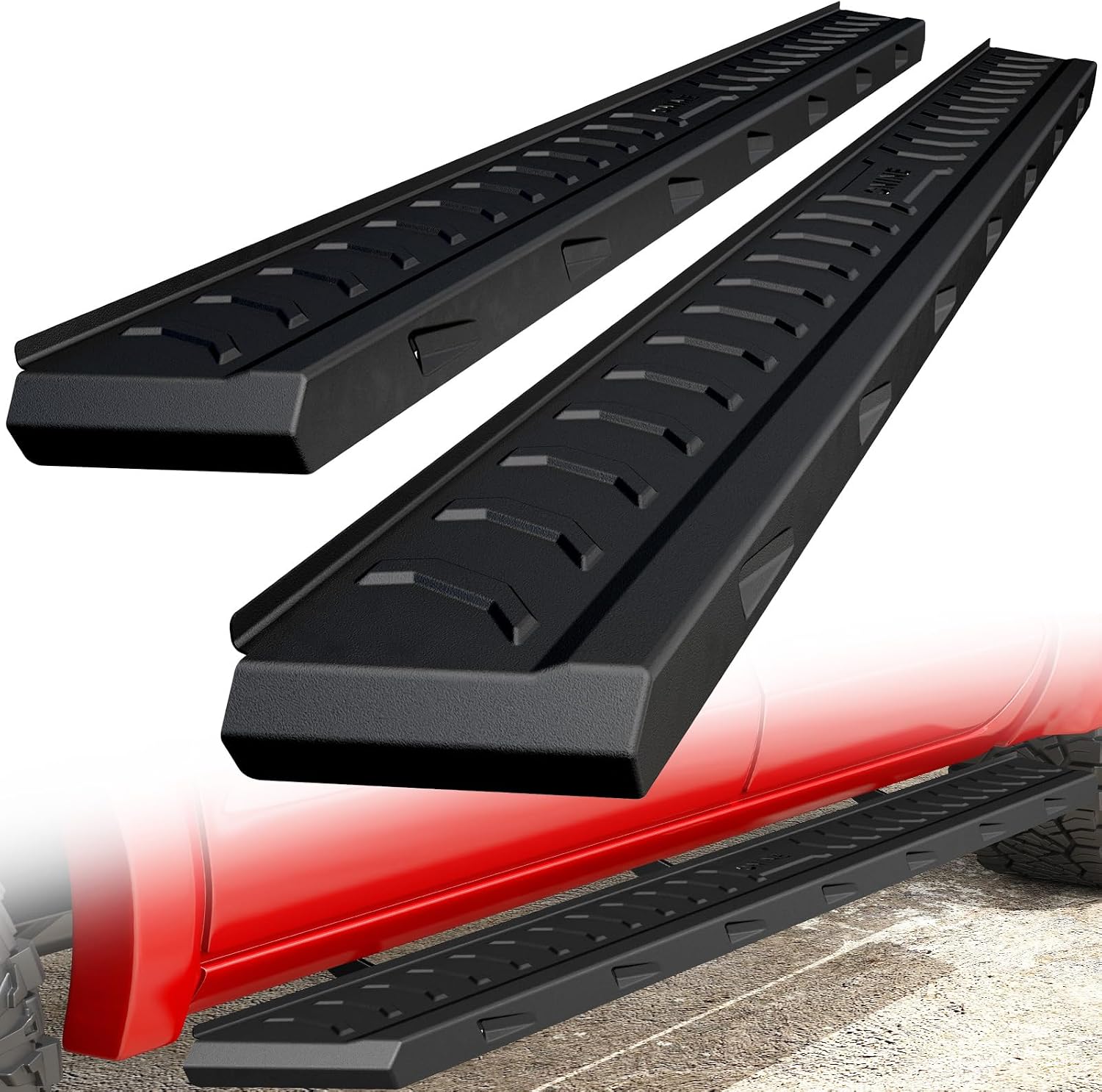 ONINE 7' Running Boards Custom Fit 2015-2026 Chevy Colorado/GMC Canyon Crew Cab Side Steps Nerf Bars,Textrued Black