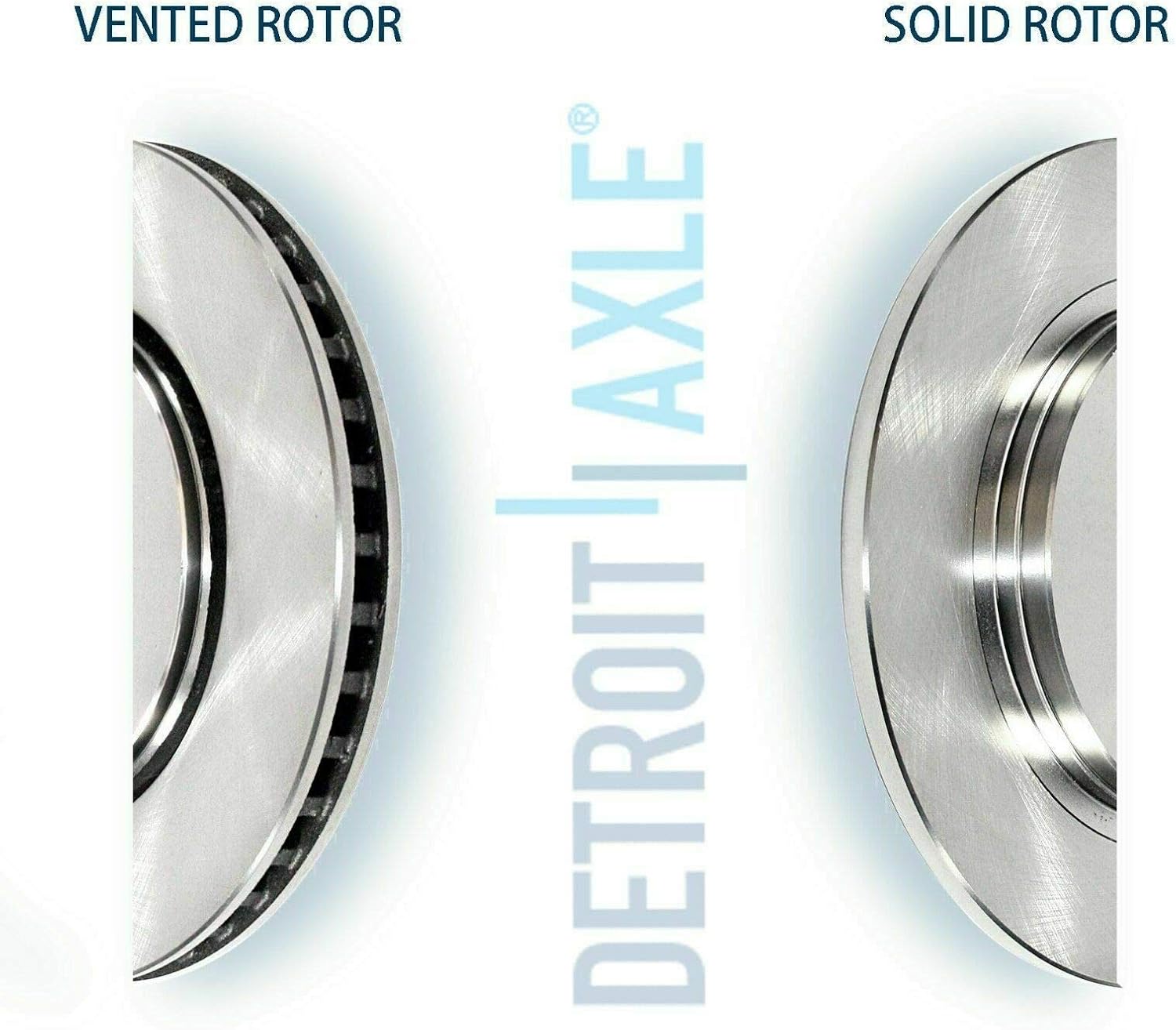 Detroit Axle - Brake Kit for 03-06 Subaru Baja, 02-04 Legacy Outback Replacement 2002 2003 2004 2005 2006 Disc Brake Rotors Ceramic Brakes Pads Front and Rear