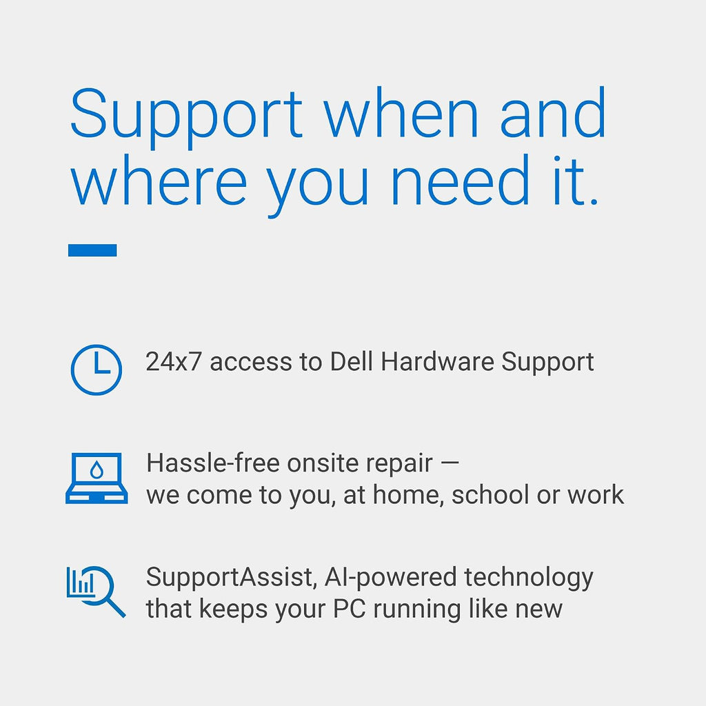 Dell Inspiron 16 5640 Laptop - 16.0-inch 16:10 FHD+ (1920 x 1200) Display, Intel Core 7-150U Processor, 16GB DDR5 RAM, 1TB SSD, Intel Graphics, Windows 11 Pro, Onsite & Migrate Service - Midnight Blue
