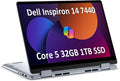 ist computers Dell Inspiron 14 7440 2-in-1 Laptop (14' FHD+ Touchscreen, Intel Core 5 120U (> i7-1355U), 32GB DDR5 RAM, 1TB SSD), for Creator, Designer, 10-Hour Long Battery Life, Backlit, Win 11 Pro