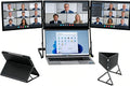 15.6 Pro Max 3 Screen Monitor with 1080p FHD IPS Display, 15.6' Portable Triple Monitor for Laptop, Pro Max Monitors with 360° Rotation Adjustable Viewing Angles