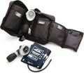 ADC Multikuf 731 3-Cuff EMT Kit with 804 Portable Palm Aneroid Sphygmomanometer, Small Adult, Adult and Large Adult Blood Pressure Cuffs (19-50 cm), Black Nylon Zipper Storage Case, Multi-Color