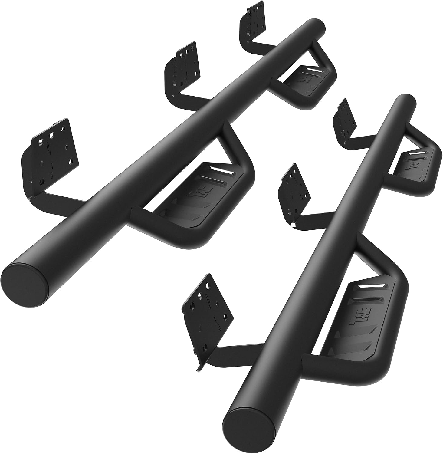 TAC Running Boards Side Steps Fit 2019-2026 RAM 1500 Crew Cab (Exclude 2019-2024 RAM 1500 Classic) | 4' Drop Nerf Bars | Pickup Truck Off-Road Exterior Accessories 2pcs
