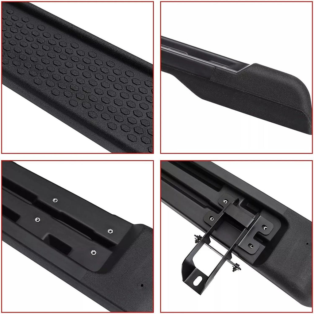 2PCS OE Style Running Boards Fits for Jeep Wrangler JL 2-Door 2018-2025 Automotive Exterior Accessories Side Step (with Brackets)