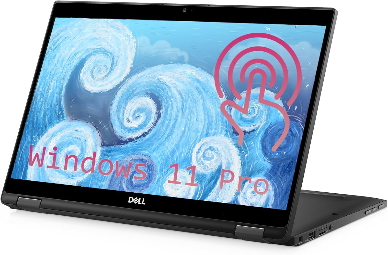 Dell Latitude 7390 2-in-1 Touchscreen Laptop Computer, Intel Core i5-8350U up to 3.6GHz, 512GB SSD, 8GB RAM, Type-C, 13.3' 1080p Full HD, Webcam, Windows 11 Pro (Renewed)
