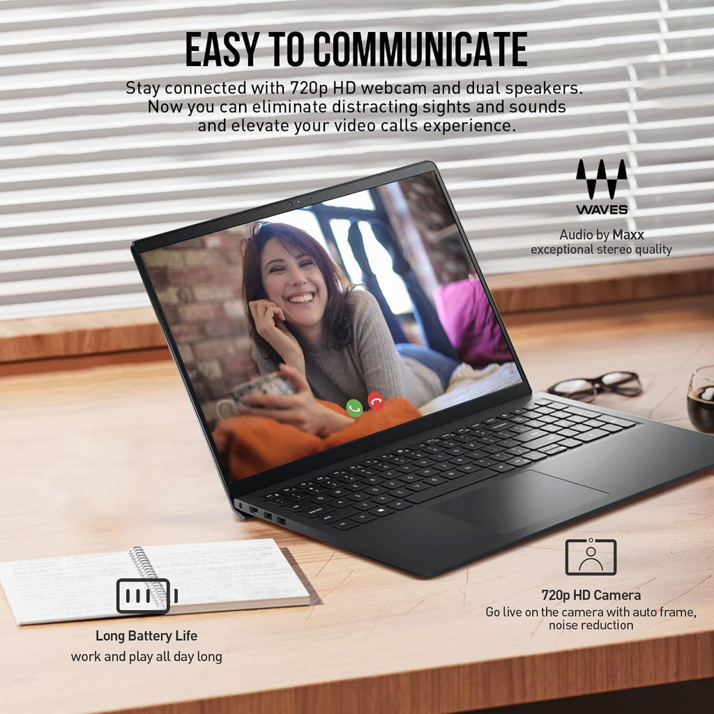 Dell Inspiron 15.6' FHD Touchscreen Laptop 2026 Edition | Latest 13th Gen Intel Core i5 (Beat i7-1250U) | 16GB RAM | 768GB Storage (256GB PCIe SSD + 512GB External) | Win 11 with Office 365 for Web