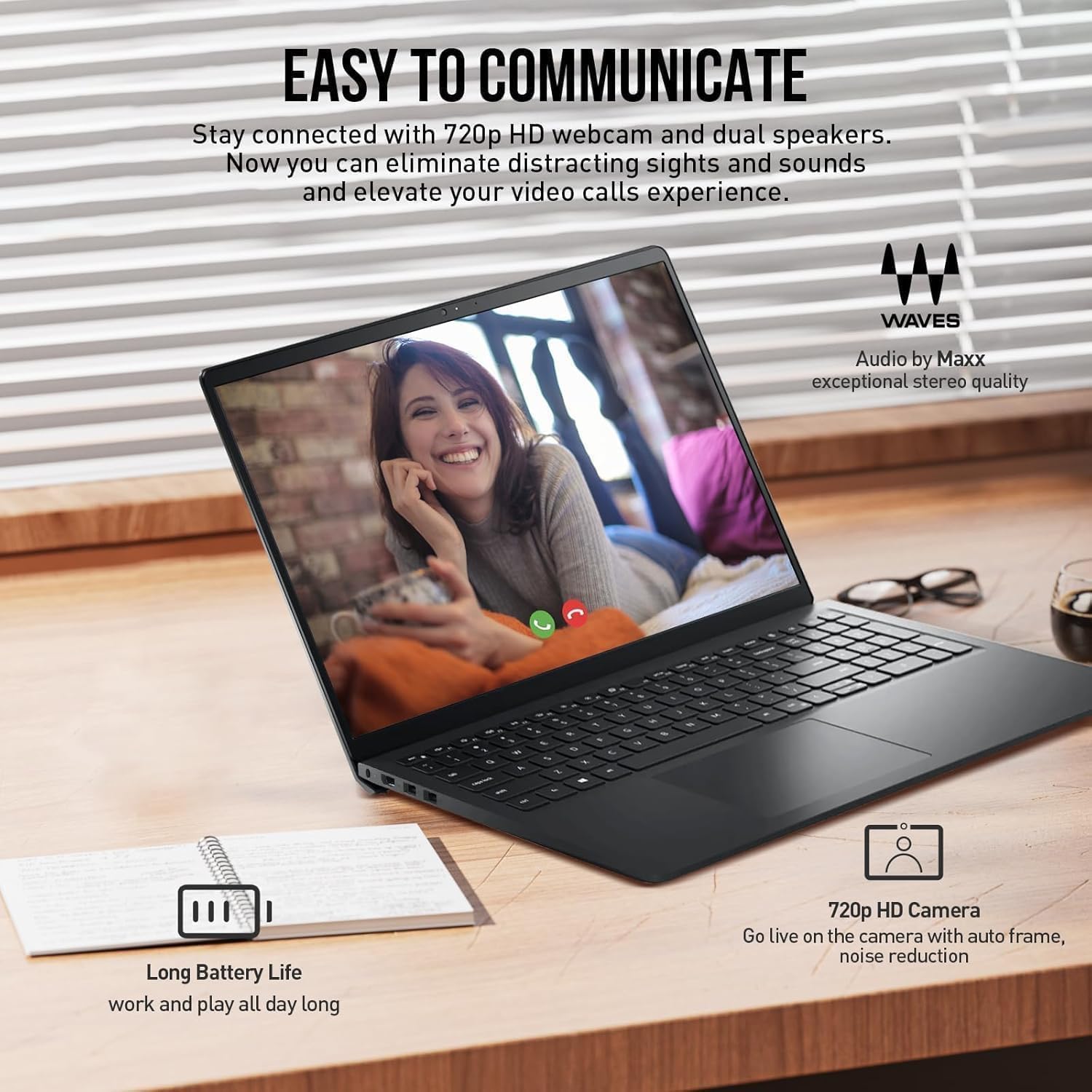 Dell Inspiron 15.6' FHD Touchscreen Laptop 2026 Edition | Latest 13th Gen Intel Core i5 (Beat i7-1250U) | 32GB RAM | 1TB Storage (512GB PCIe SSD + 512GB External) | Win 11 with Office 365 for Web