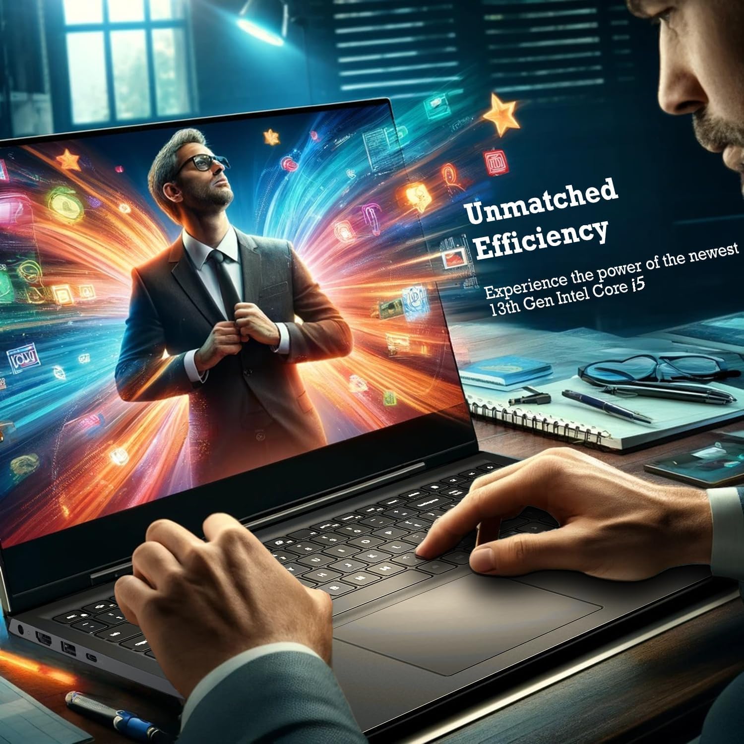 Dell Inspiron 15.6' FHD Touchscreen Laptop Computer | Intel Core i5-1334U CPU | 32GB RAM | 1.5TB Storage (1TB PCIe SSD + 512GB External) | Windows 11 Pro with Microsoft Office (Renewed)