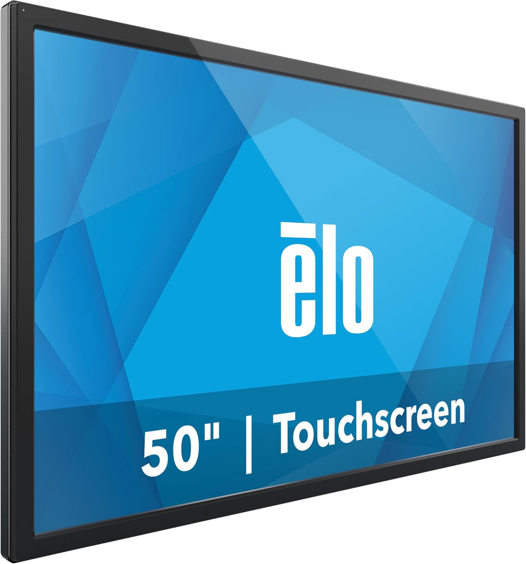 Elo 5054L - 50' 4K Touchscreen Signage - Infrared (IR) Anti-Friction, 20 Touch, 3840 x 2160, Black