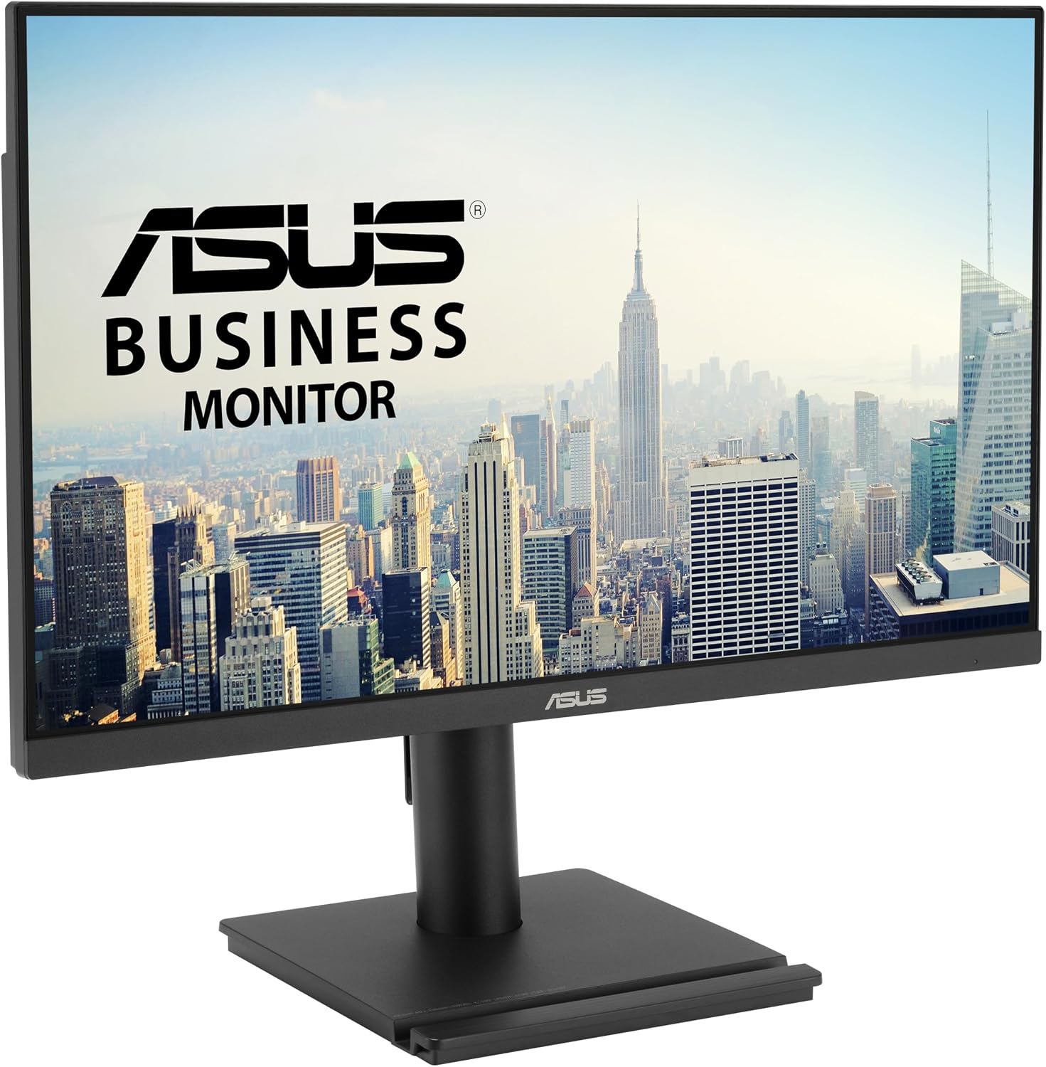 ASUS 24' 1080P Business Monitor (VA249QGS) - IPS, Full HD, Frameless, 120Hz, Adaptive-Sync, 1ms, HDMI, DisplayPort, VGA, Eye Care, Low Blue Light, Ergonomic, VESA Wall Mountable, 3 yr Warranty