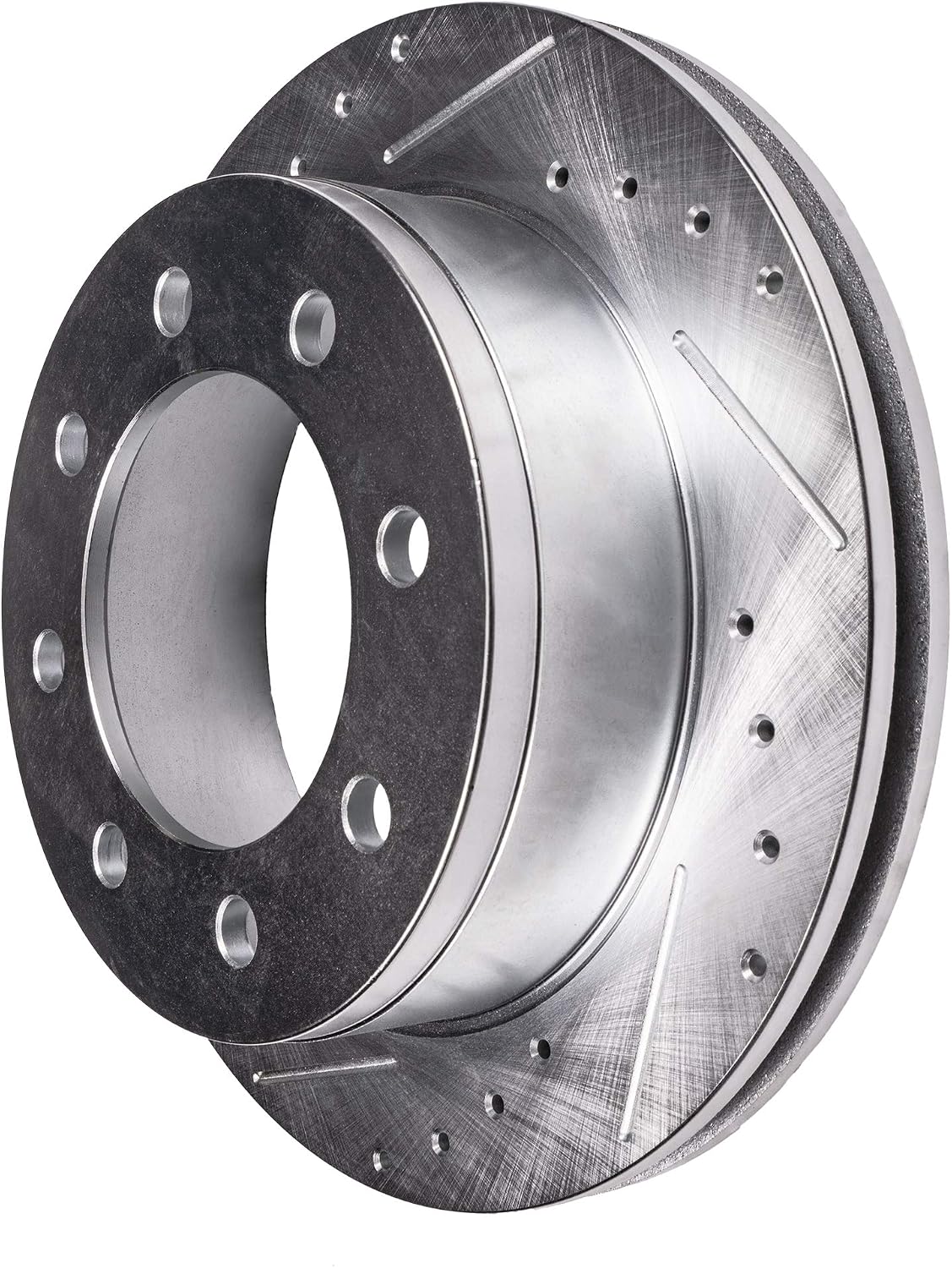Detroit Axle - Front Brake Rotors for 2009-2010 Dodge Ram 2500 3500 2012 Ram 1500 2011-2025 Ram 2500 3500 Drilled & Slotted Brake Rotors Replacement Brakes: 14.17' inch Rotors