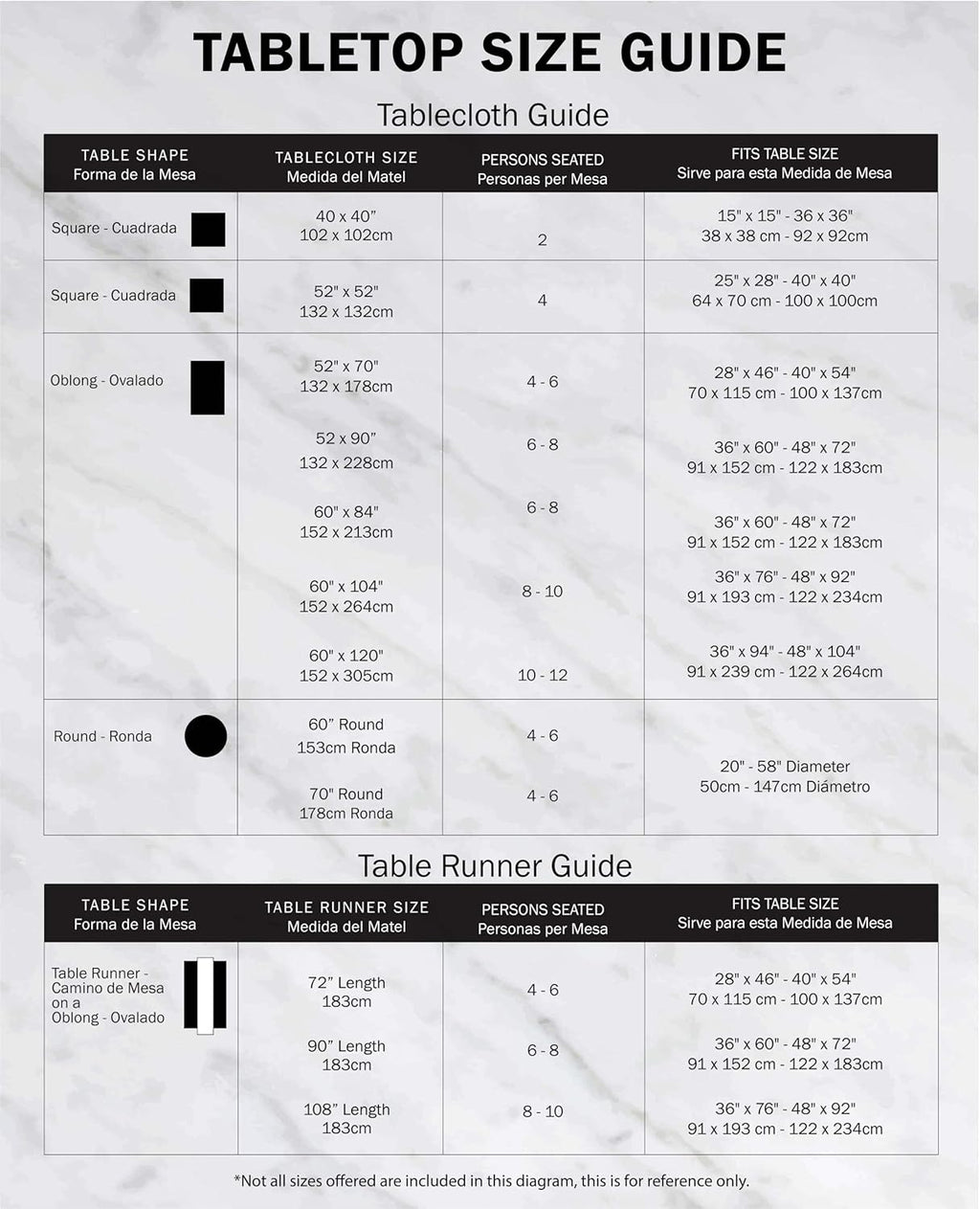 DII PVC Tabletop Collection Woven Indoor/Outdoor, Table Runner, 14x72, Black (Pack of 12)