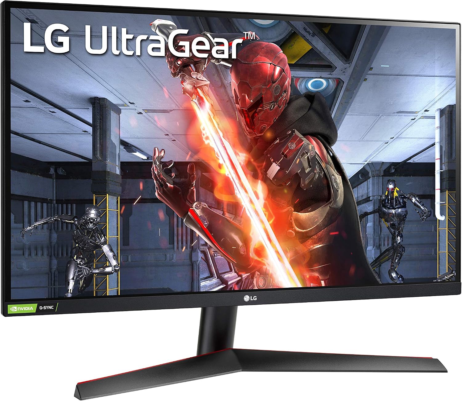 LG 27GN600-B Ultragear 27' IPS LED FHD G-Sync Compatible Monitor with HDR (DisplayPort, HDMI) - Black
