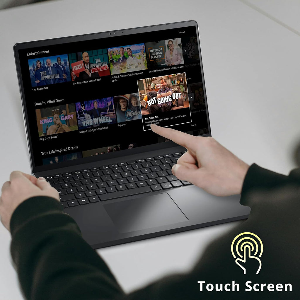 Dell Inspiron 15 15.6' Touch Screen Laptop, Intel i5-1235U, 16GB RAM, 1.16TB Storage(1TB PCIe SSD+160GB Docking Station Set), Intel UHD Graphics, Numeric Keypad, Black, Windows 11 Pro