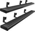 TAC Spear Running Boards Compatible with 2005-2026 Nissan Frontier Crew Cab Pickup 6' Side Step Rail Nerf Bar Truck Accessories Aluminum Texture Black Width Body and Soft Top Lightweight 2Pcs