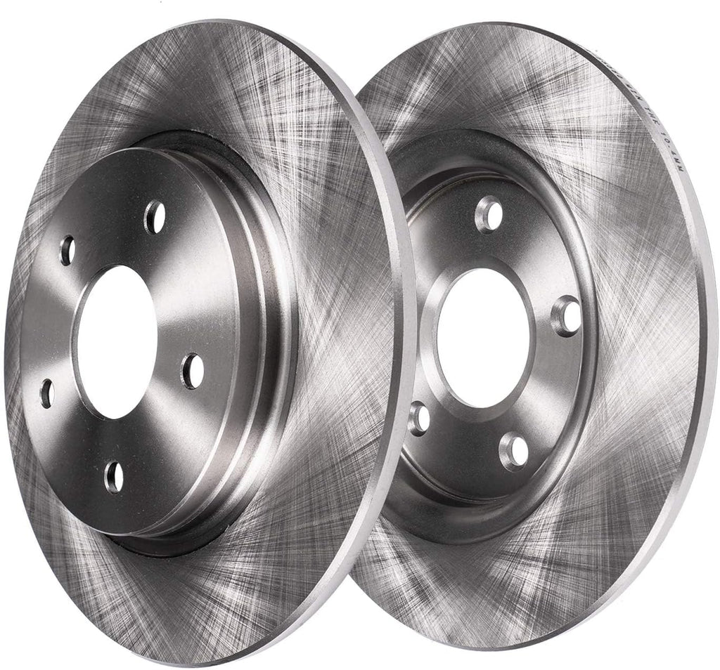 Detroit Axle - 2WD Brake Kit for 1998-2001 Audi A6, 2000-2003 Volkswagen Passat, Disc Brake Rotors Ceramic Brakes Pads Replacement: 11.34' inch Front and 9.65' inch Rear Rotors