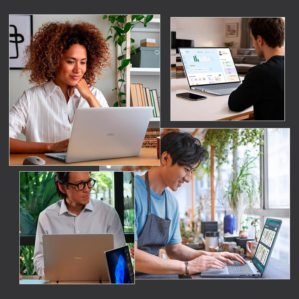 Dell 16 Touchscreen Laptop DC16251, Intel 10-Core Core 7 150U (up to 5.4 GHz), 32 GB DDR5 RAM, 1 TB SSD, 16' FHD+ IPS 300 Nits Display, Copilot AI, Intel Graphics, Backlit KB, Wi-Fi 6E, Windows 11 Pro